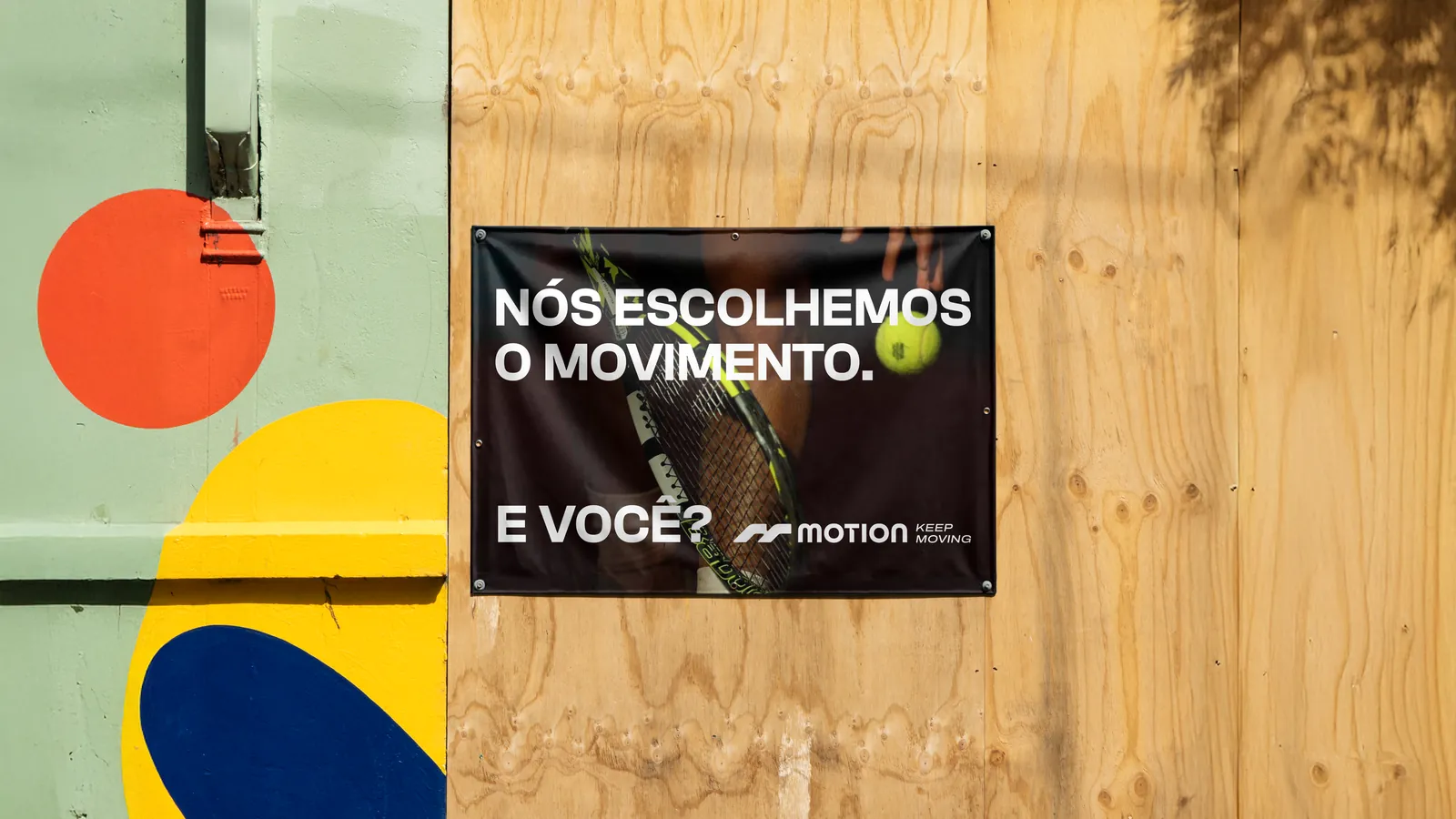 Pôster: Nós escolhemos o movimento. E você?
