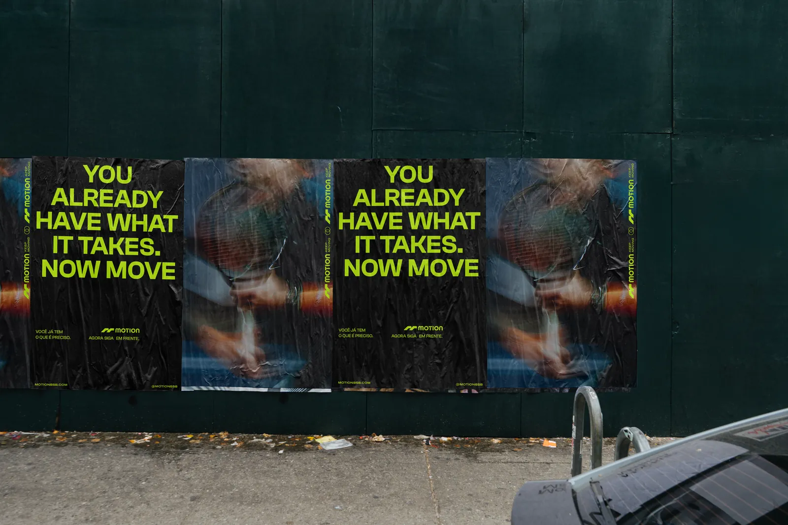 Lambe-lambes: You already have what it takes. Now move