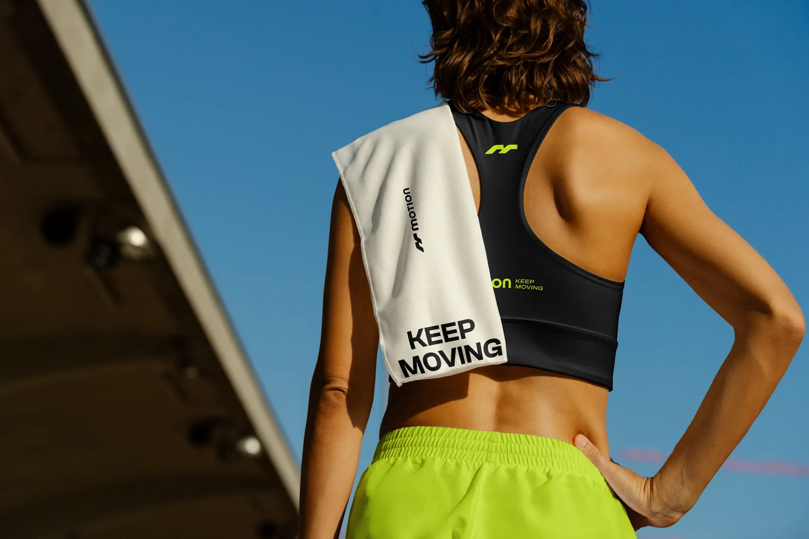 Toalha Keep Moving e top Motion